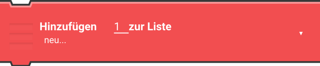 Hinzufügen ... zur Liste