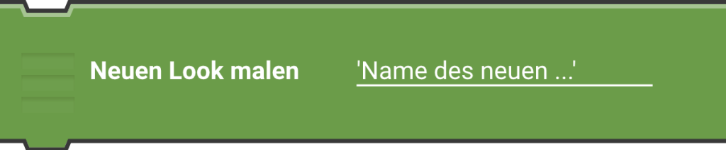 Neuen Look malen