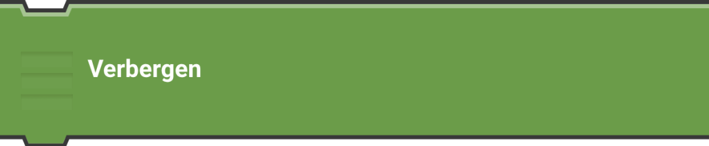 Verbergen