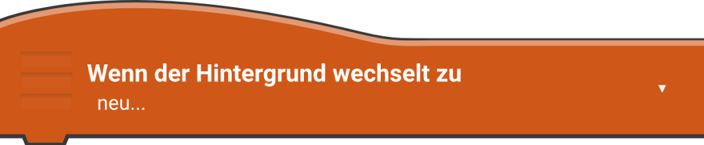 Wenn der Hintergrund wechselt zu